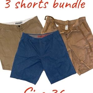 🔥 Men's Shorts - Bundle - 3 Pairs - Size 36